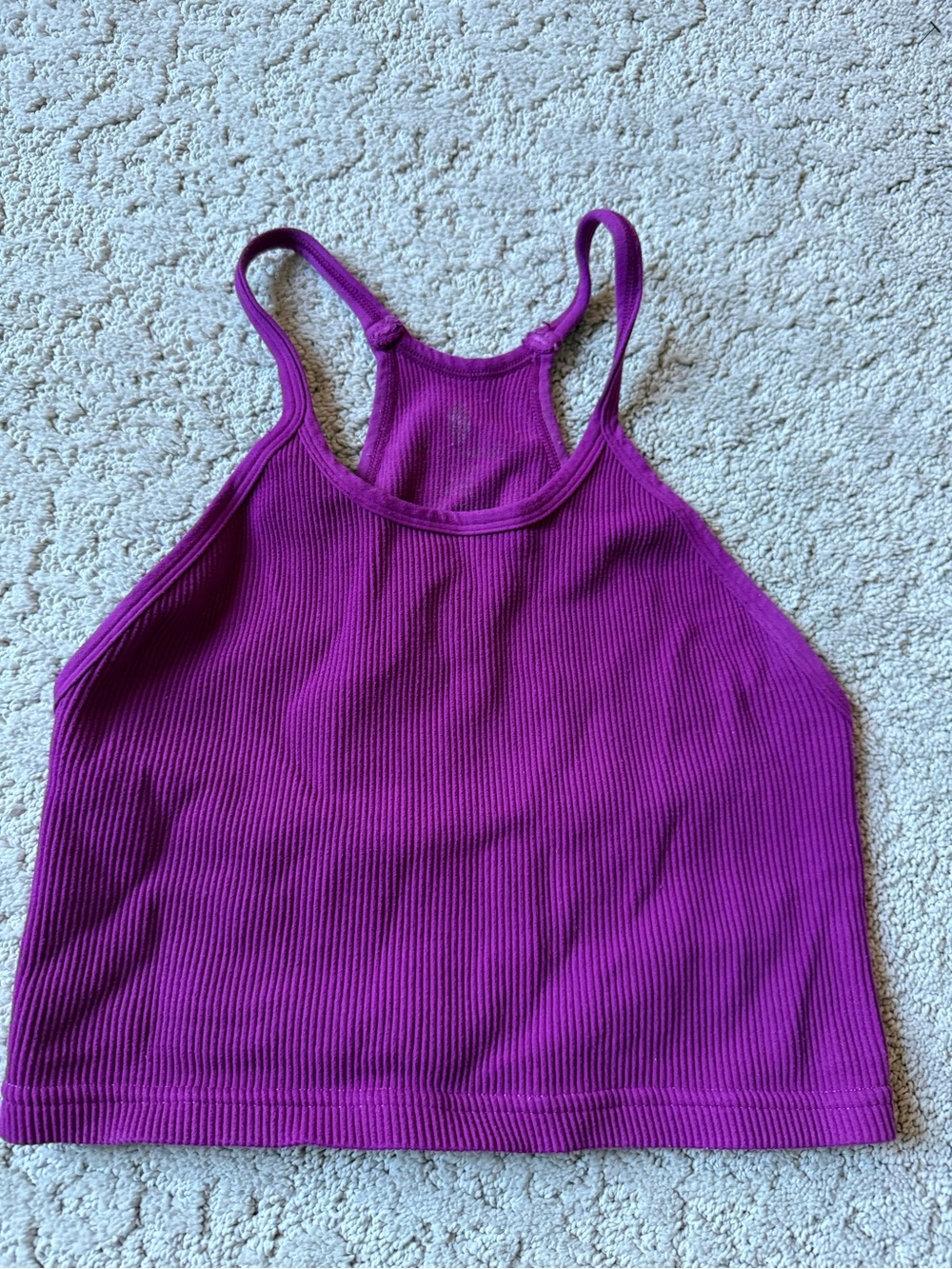 Fp movement happiness runs Crop Tank Top, purple M/L